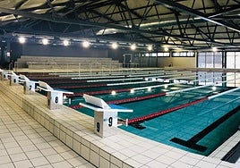 Piscinas del polideportivo Zubikoa de Oñati