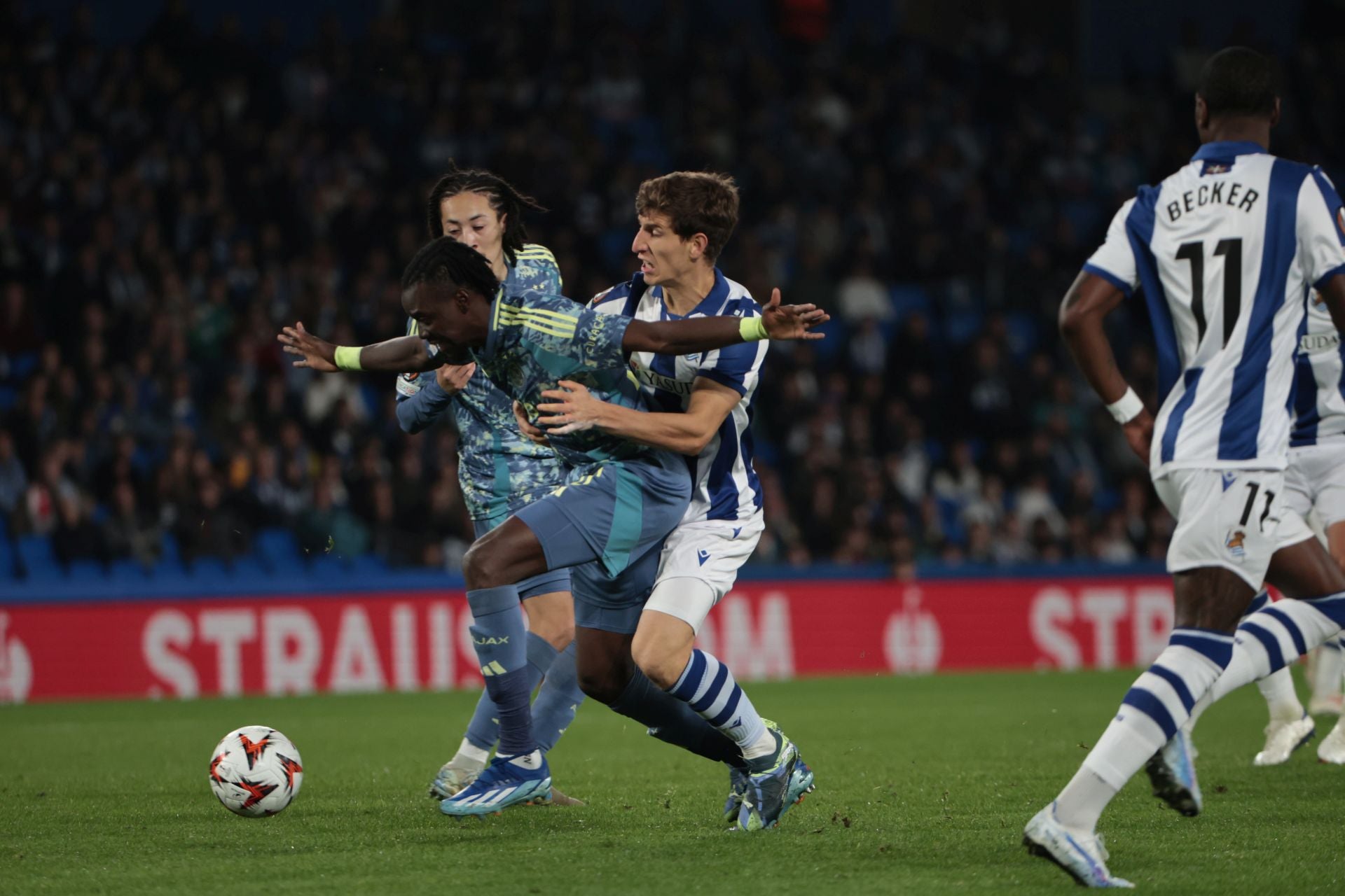 El Real Sociedad - Ajax, en imágenes