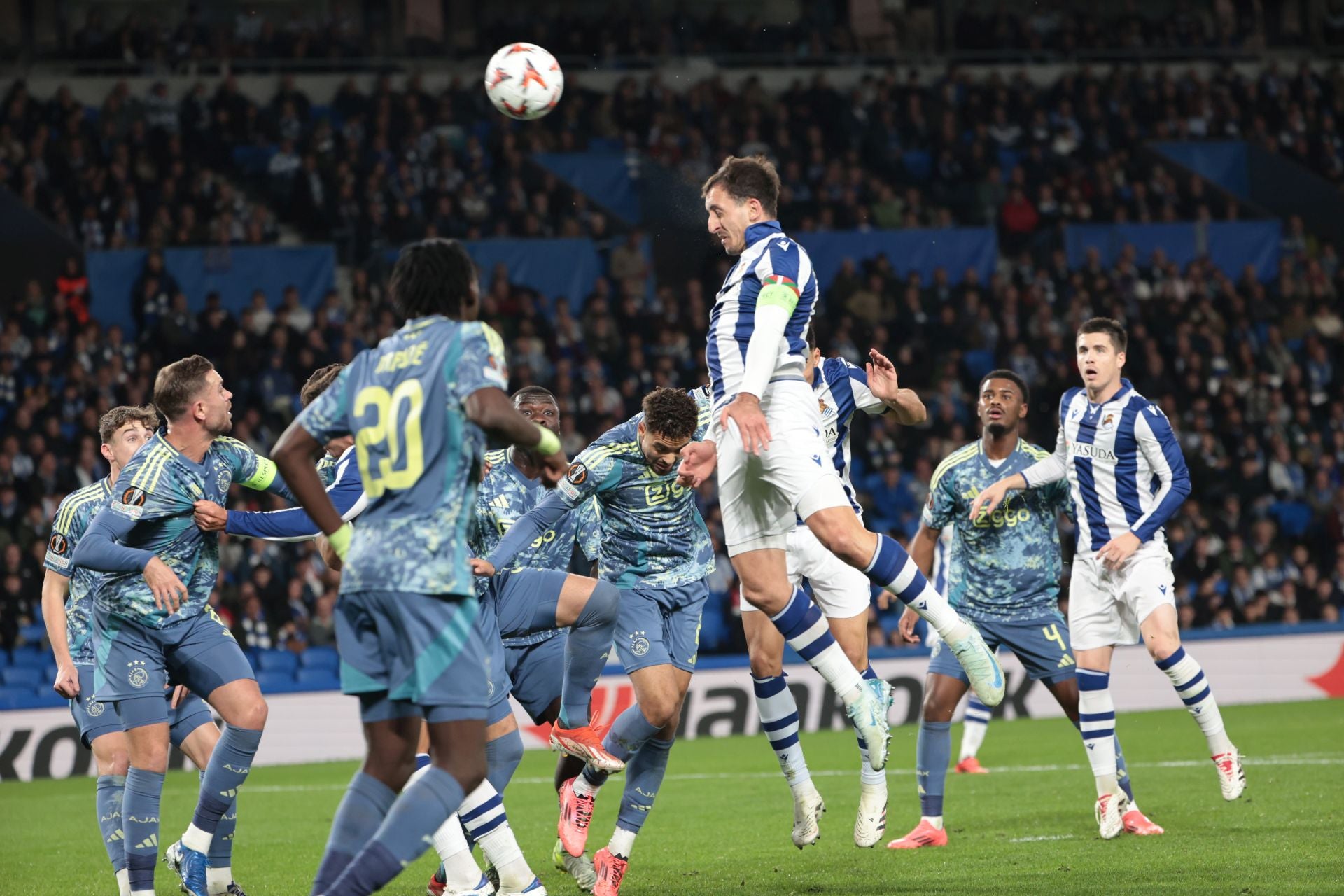 El Real Sociedad - Ajax, en imágenes