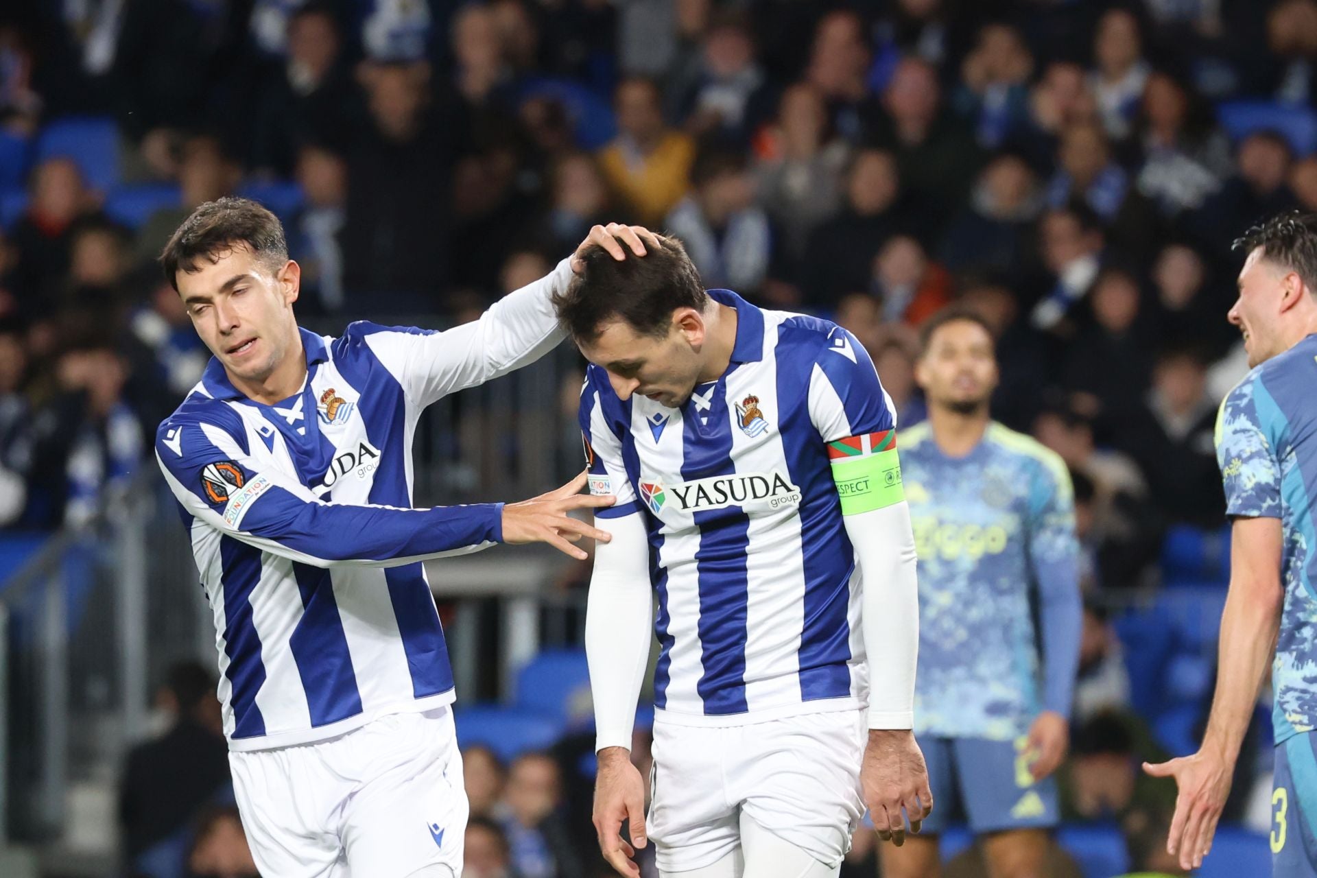 El Real Sociedad - Ajax, en imágenes