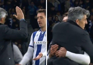 Imanol y Oyarzabal: el abrazo que apaga el incendio