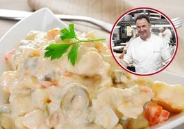 El truco de Martín Berasategui para conseguir un ensaladilla rusa espectacular.