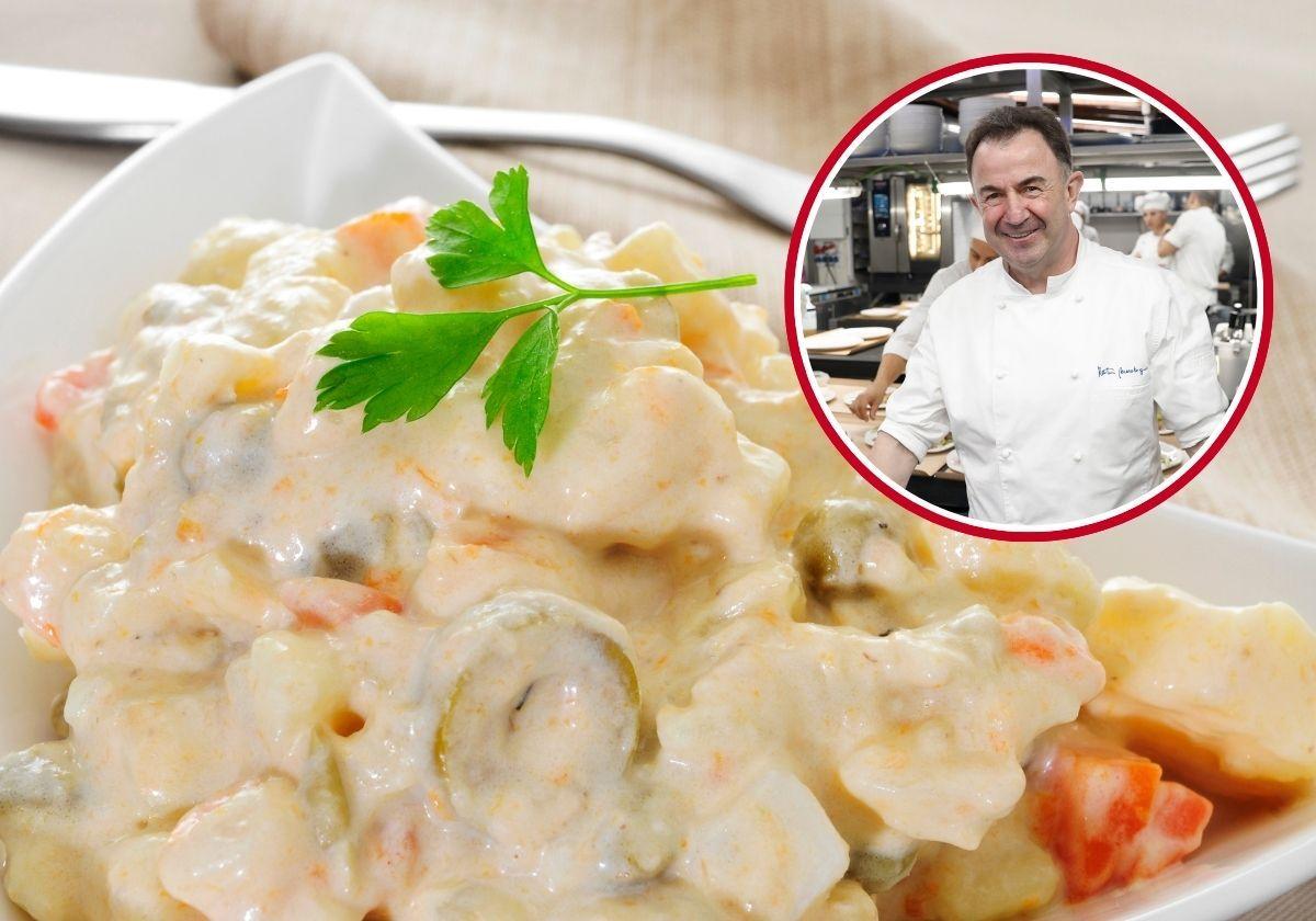 El secreto infalible de Martín Berasategui para llevar la ensaladilla rusa al siguiente nivel