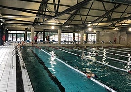 Piscinas del polideportivo Zubikoa de Oñati