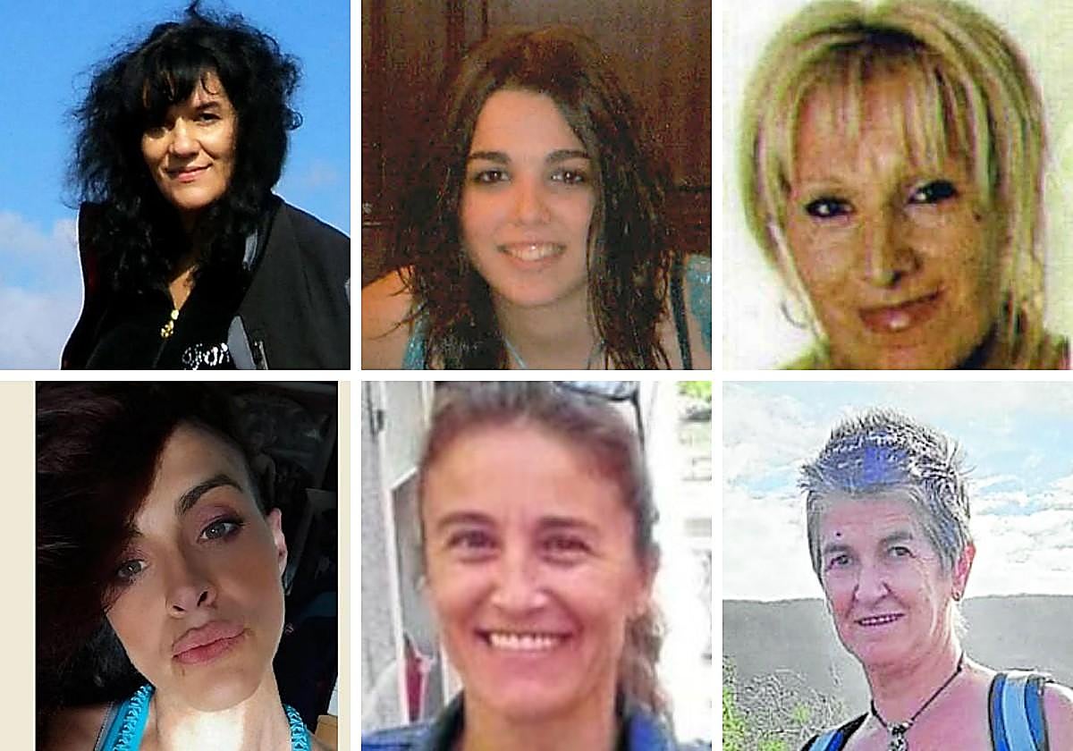Seis de las doce mujeres asesinadas en Gipuzkoa en los últimos 20 años..