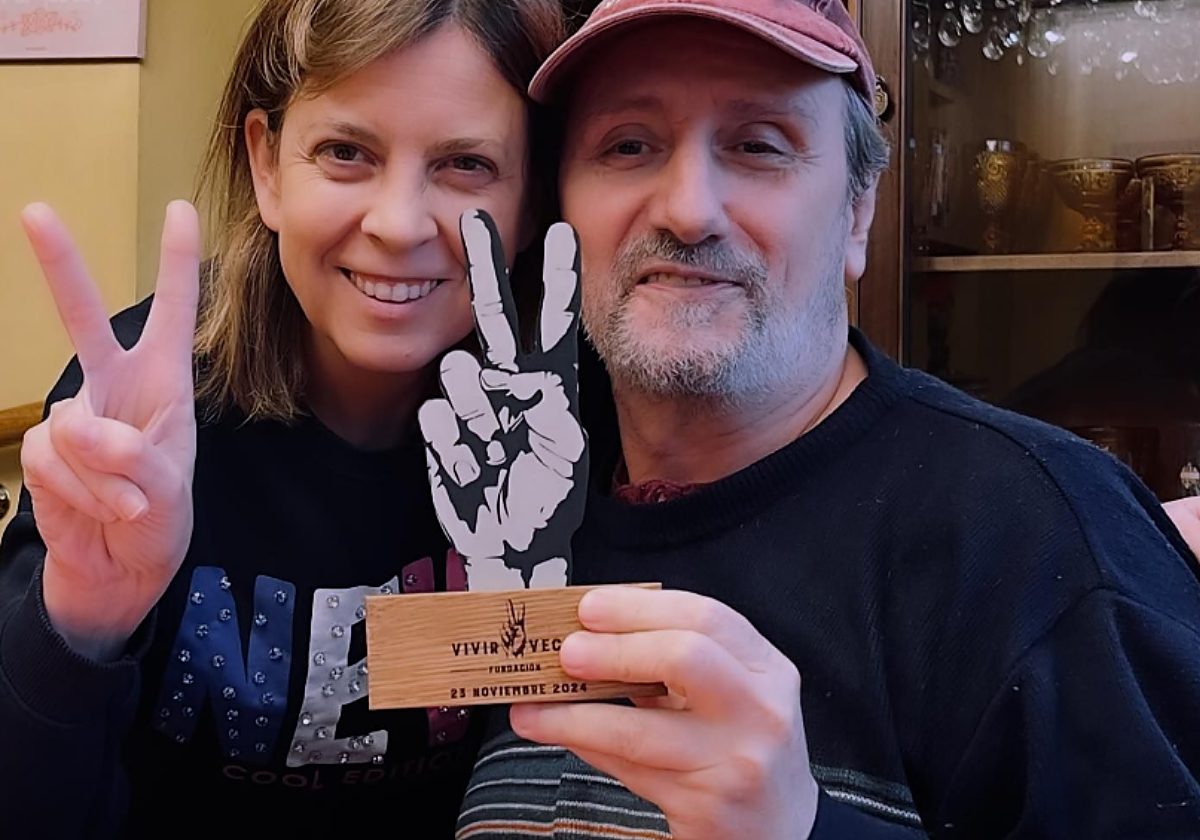 José Luis Gil, en una imagen publicada por su hija Irene.