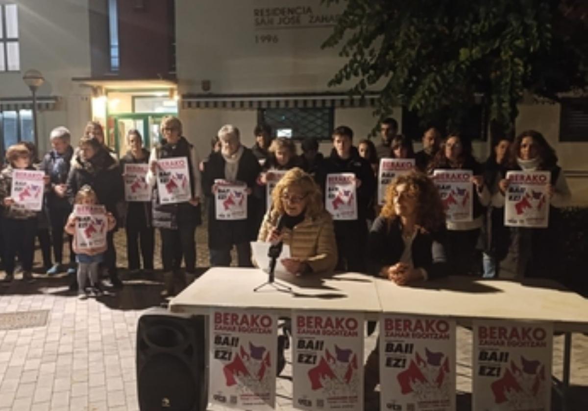 Las trabajadoras en Bera.