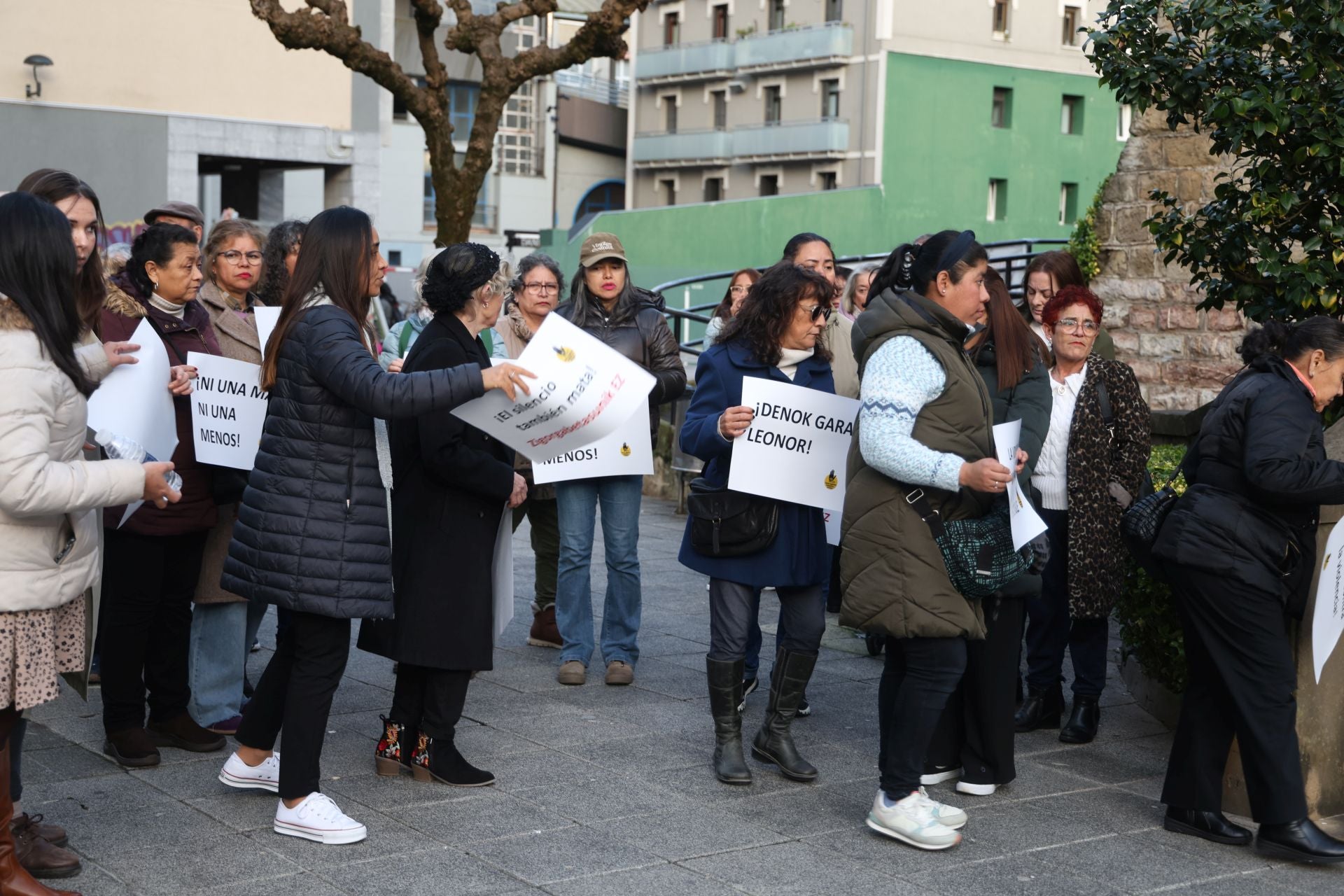 Las compañeras de Leonor comparten el dolor por su asesinato