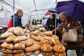 En la feria de Santa Luzia la oferta de productos es amplia y de calidad.