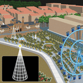 Las luces que alegran la Navidad