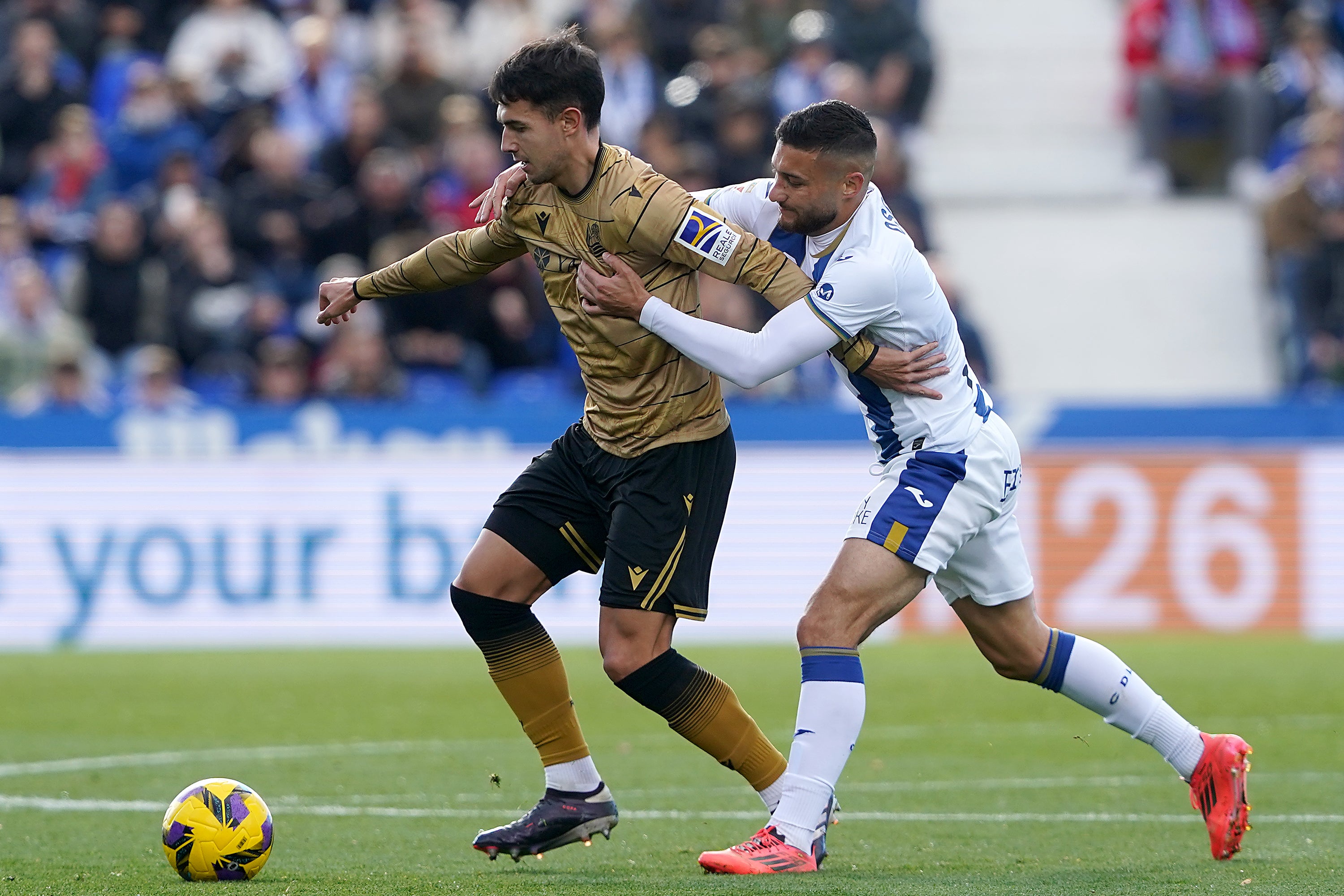 Las mejores imágenes del Leganés - Real Sociedad