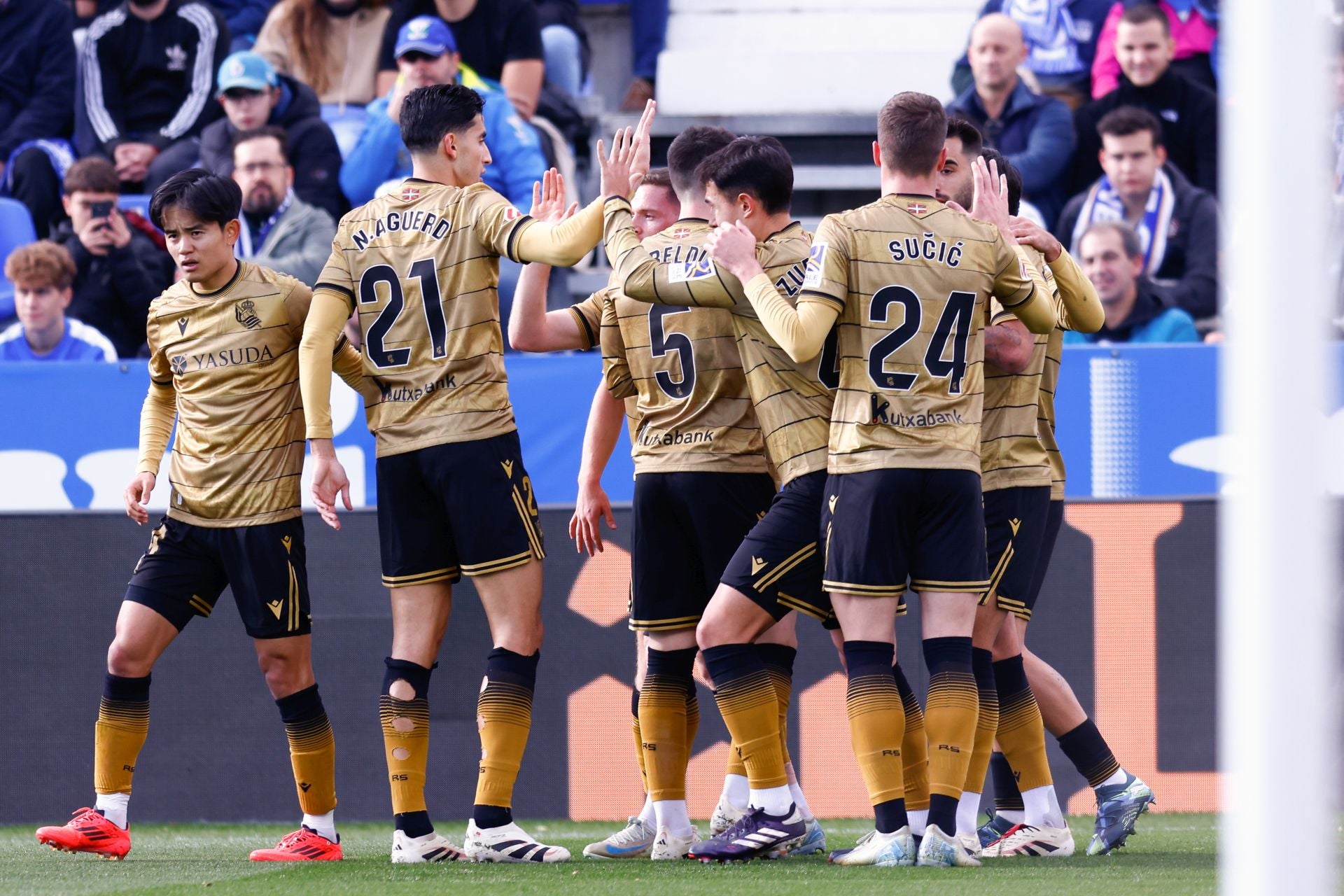 Las mejores imágenes del Leganés - Real Sociedad