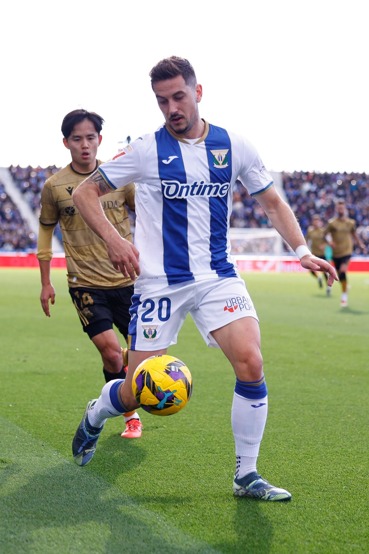 Las mejores imágenes del Leganés - Real Sociedad