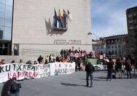 Manifestación de afectados por el IRPH.