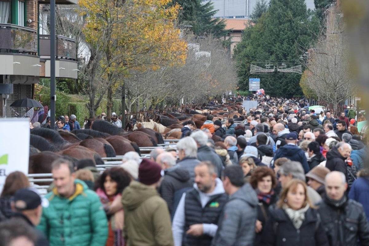 Gran ambiente en la feria de Santa Lucía