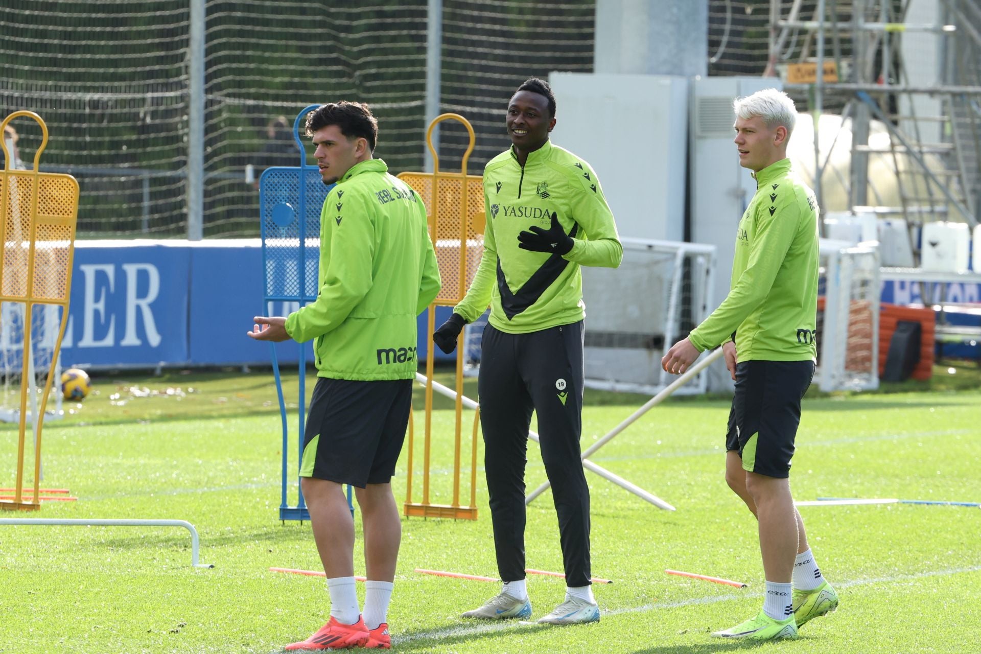 El regreso de Barrene, Zubimendi y Pacheco en imágenes