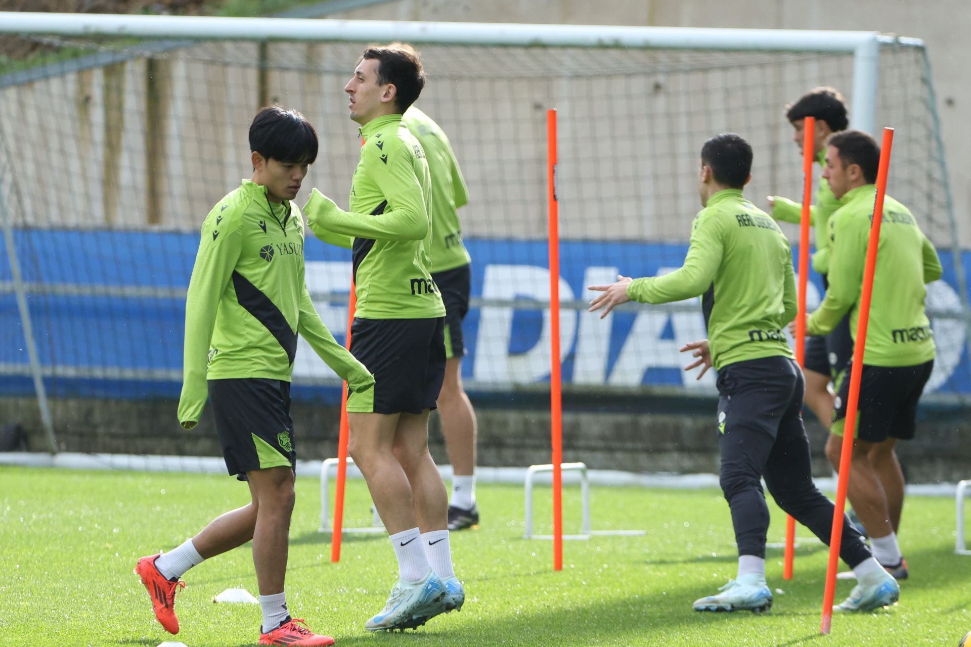 El regreso de Barrene, Zubimendi y Pacheco en imágenes