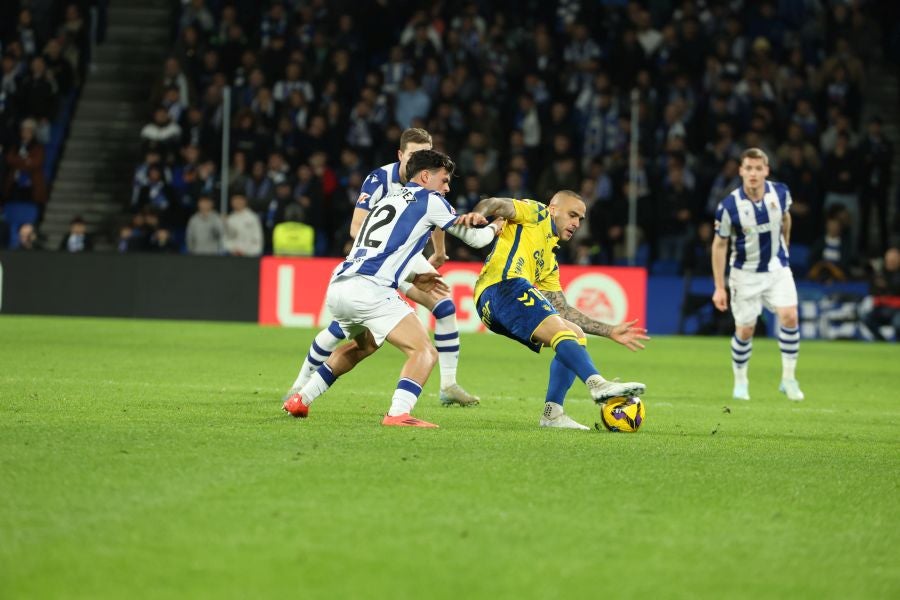 El Real Sociedad - Las Palmas, en imágenes