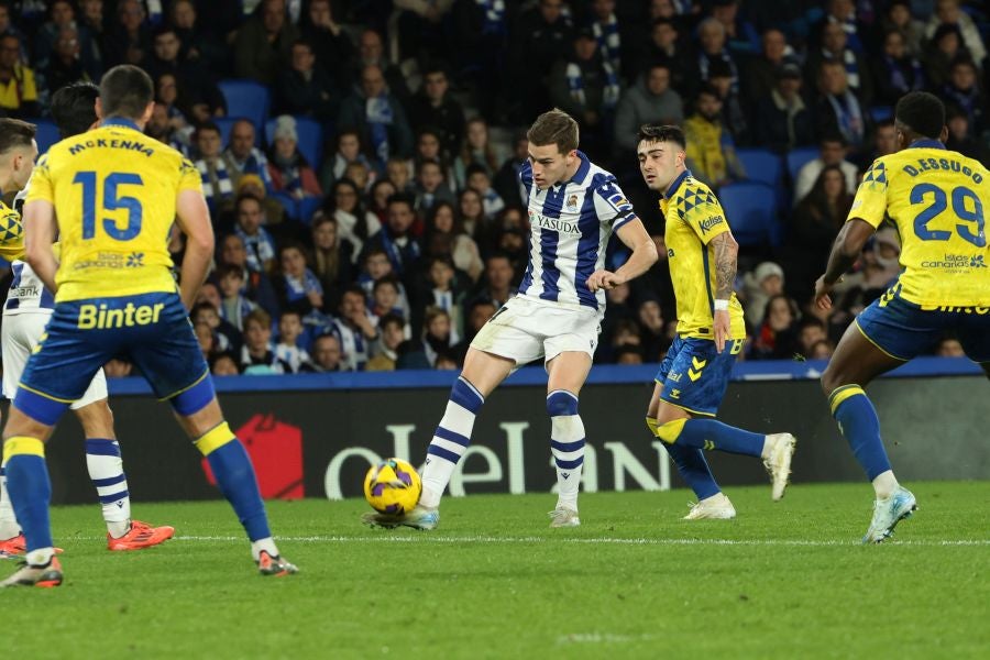 El Real Sociedad - Las Palmas, en imágenes