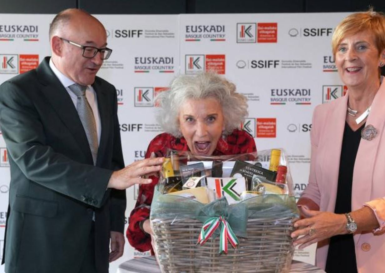 Las visitas de Marisa Paredes al Zinemaldia