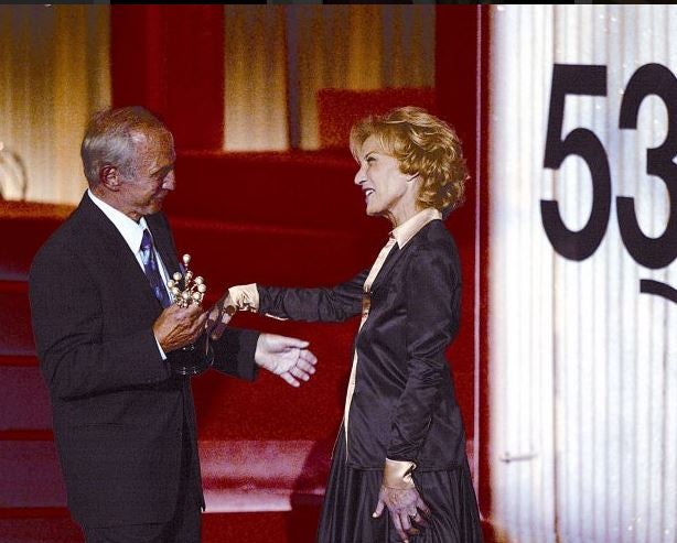 Las visitas de Marisa Paredes al Zinemaldia