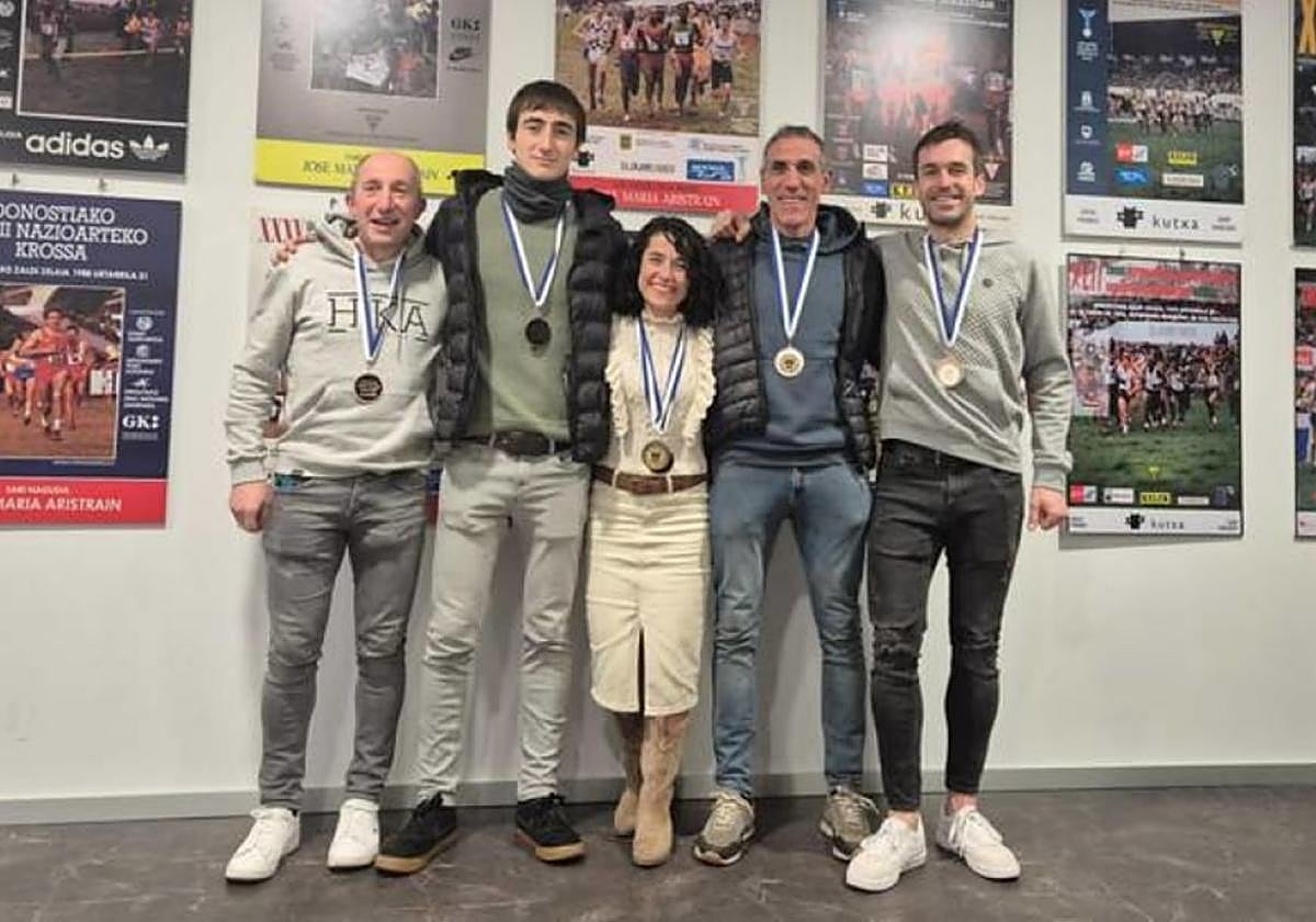 Triatletak, sariekin.