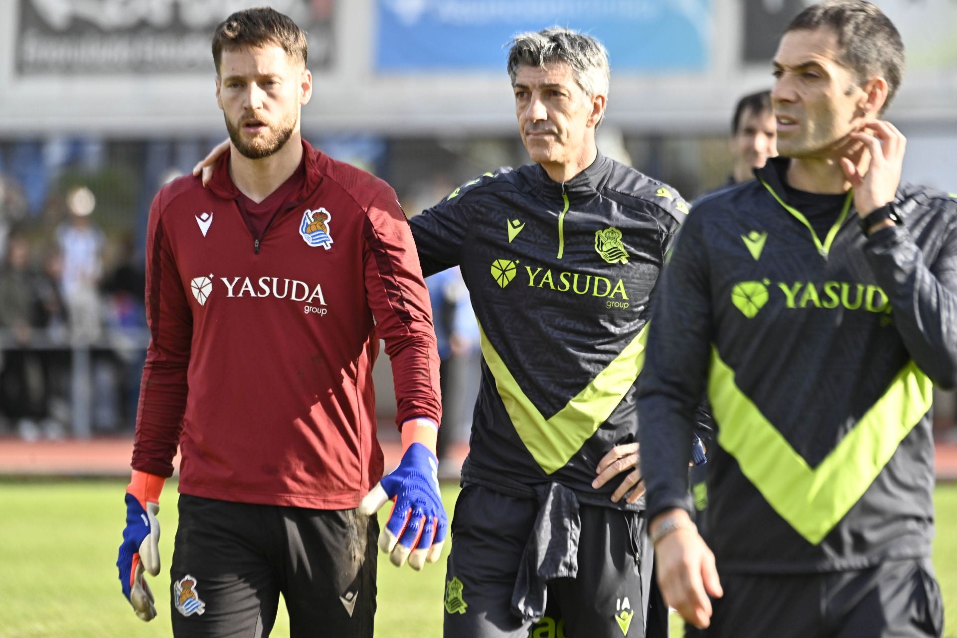 900 jóvenes arropan a la Real en Tolosa