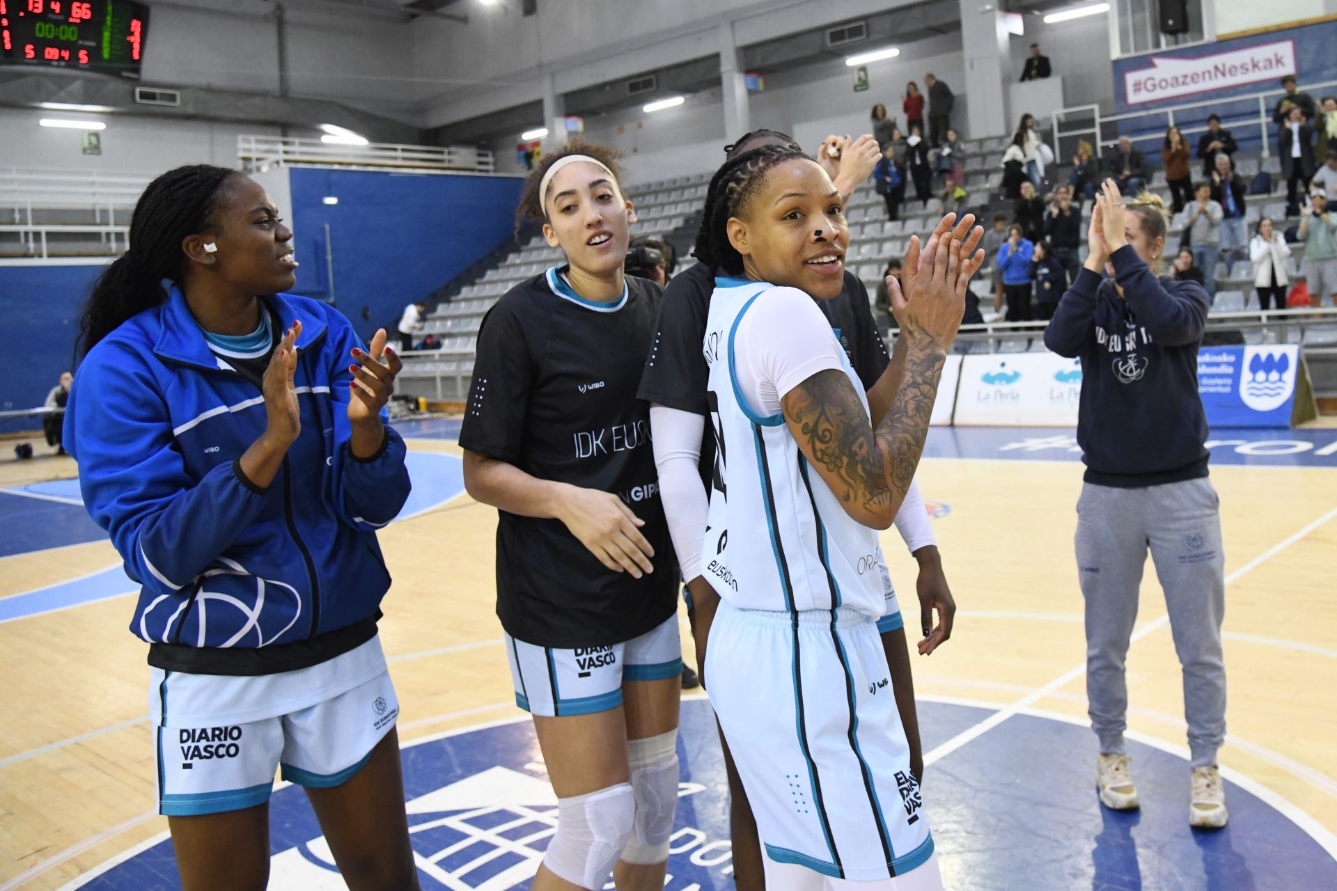 El hito del IDK Euskotren, en imágenes