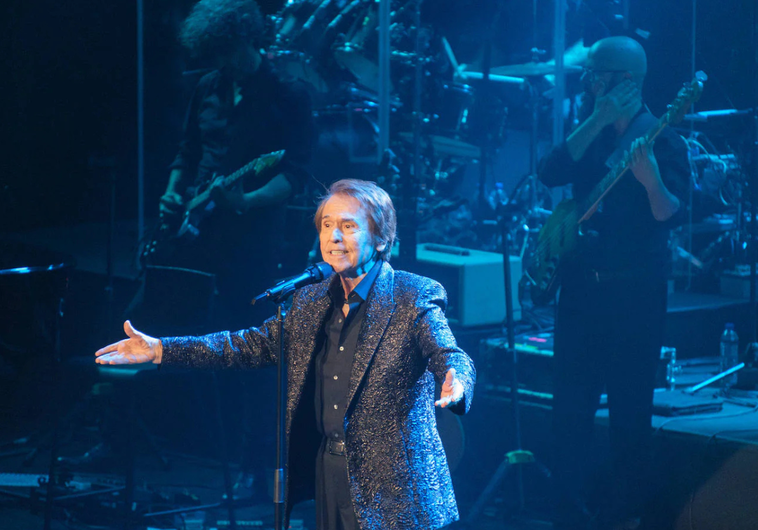 Raphael, durante su último concierto en Donostia, el pasado mayo.