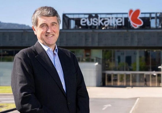 Jon Ander de las Fuentes, presidente de Euskaltel.