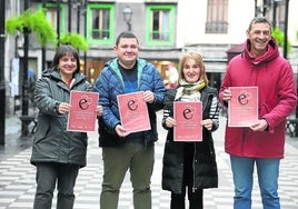 Representantes municipales, Uema y Galtzaundi, en la presentación del nuevo Plan.