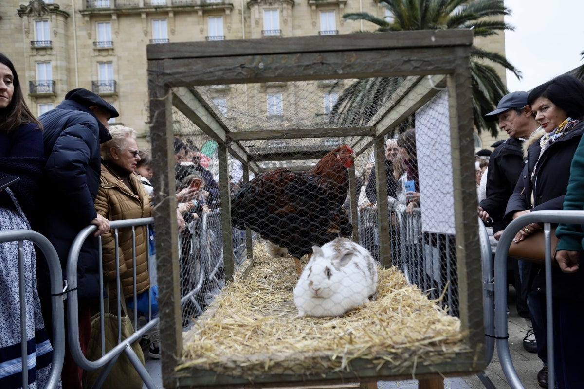 Donostia disfruta de su feria de Santo Tomás