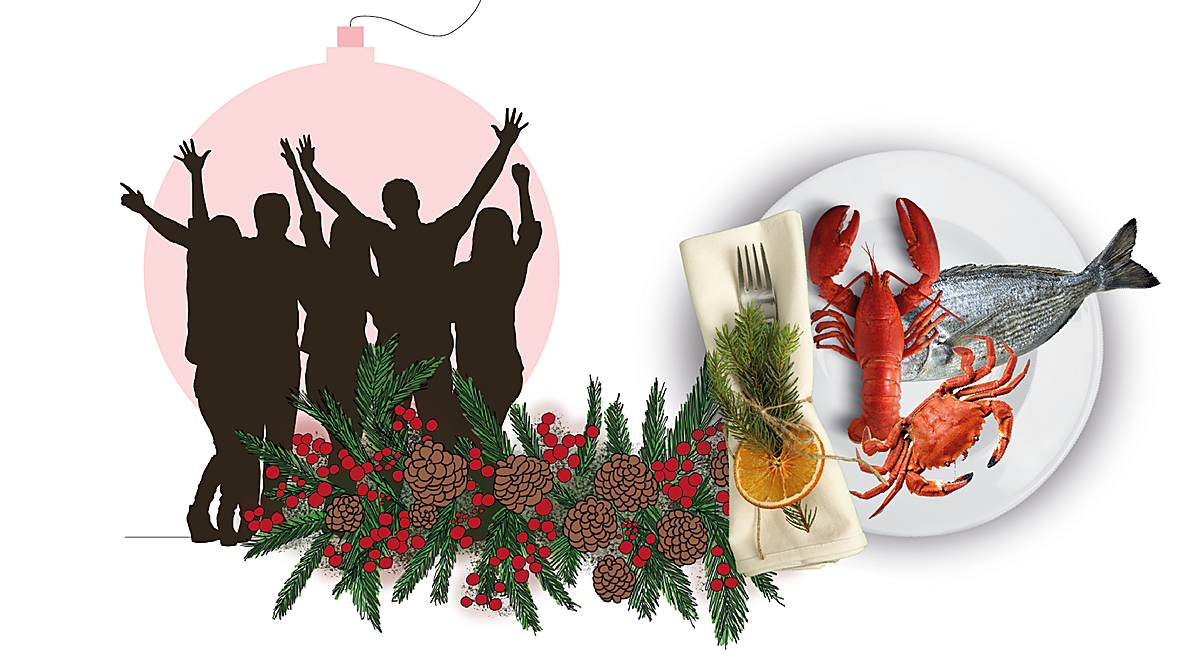 Los pescados y el marisco encarecen la mesa navideña