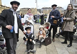 La plaza de Okendo es un lugar más espacioso «para estar con los niños».