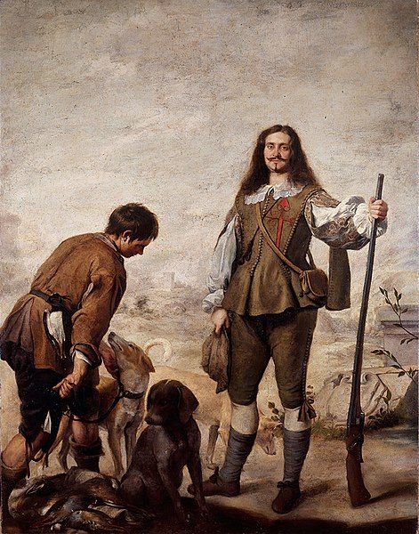 Un caballero de Santiago vizcaíno, Antonio Hurtado de Salcedo, retratado por Murillo (1660).