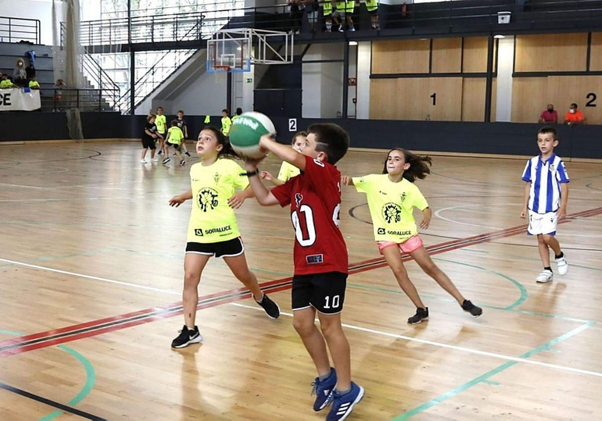 Labegaraieta acoge el torneo de promoción para niños y niñas.