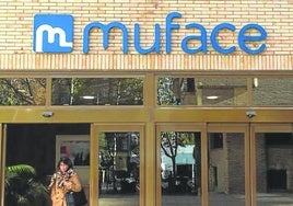 Fachada de la instalaciones de Muface en Madrid.