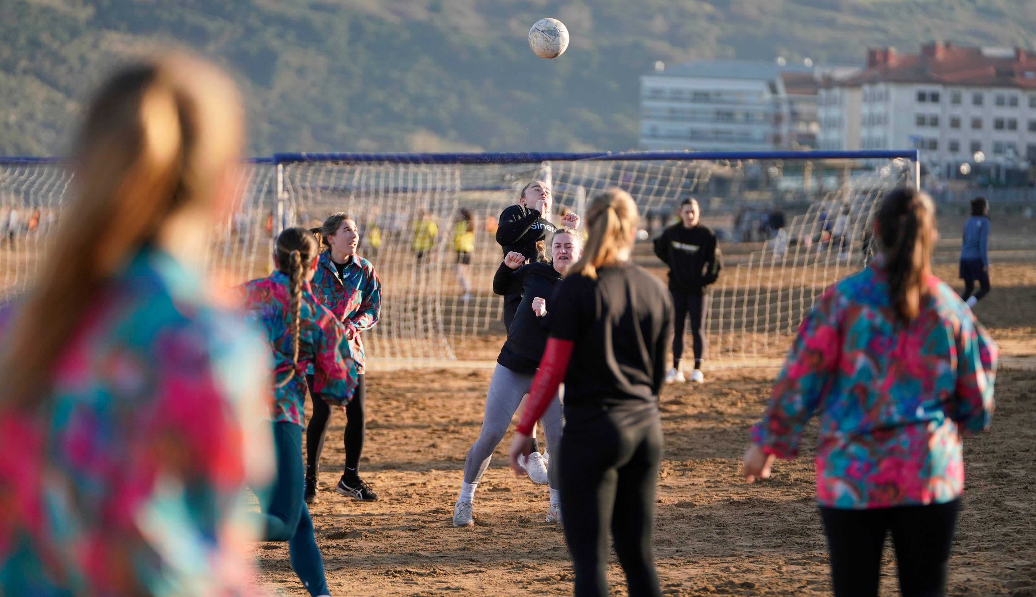 Así se ha vivido el Torneo de Fútbol Playa Femenino de Zarautz