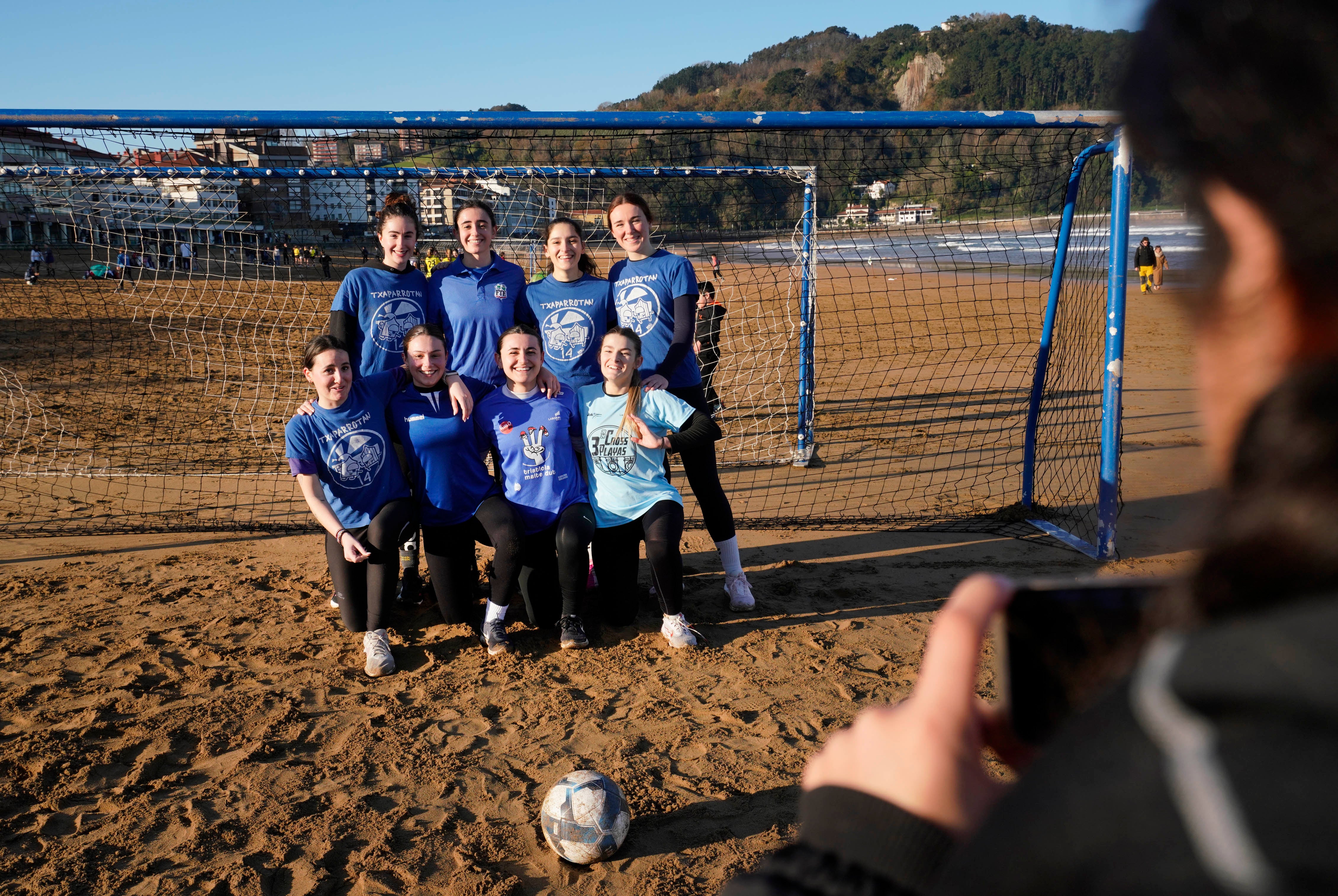 Así se ha vivido el Torneo de Fútbol Playa Femenino de Zarautz