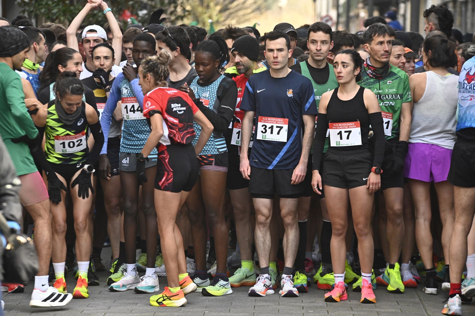 La San Silvestre de Beasain, en imágenes