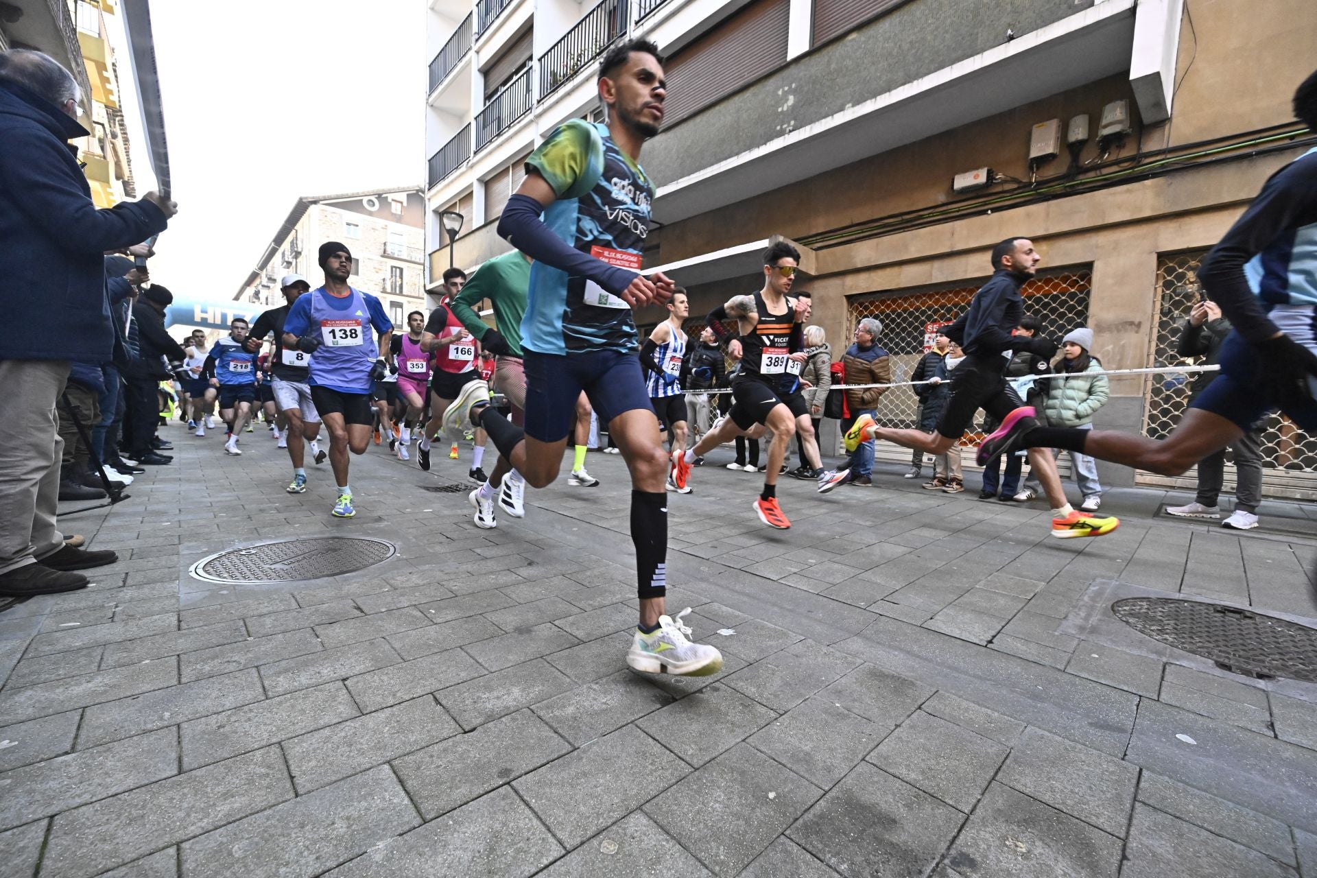 La San Silvestre de Beasain, en imágenes