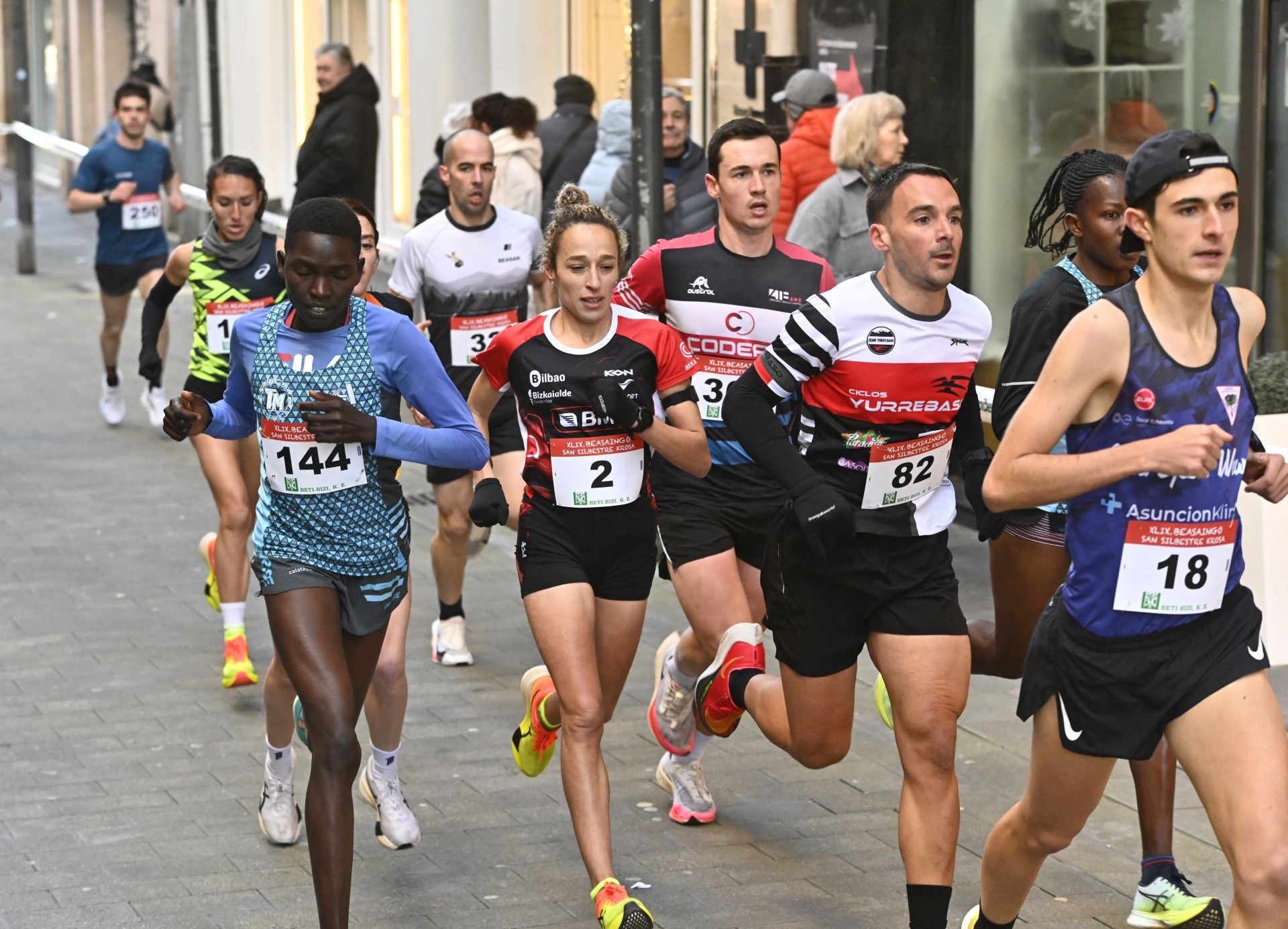 La San Silvestre de Beasain, en imágenes