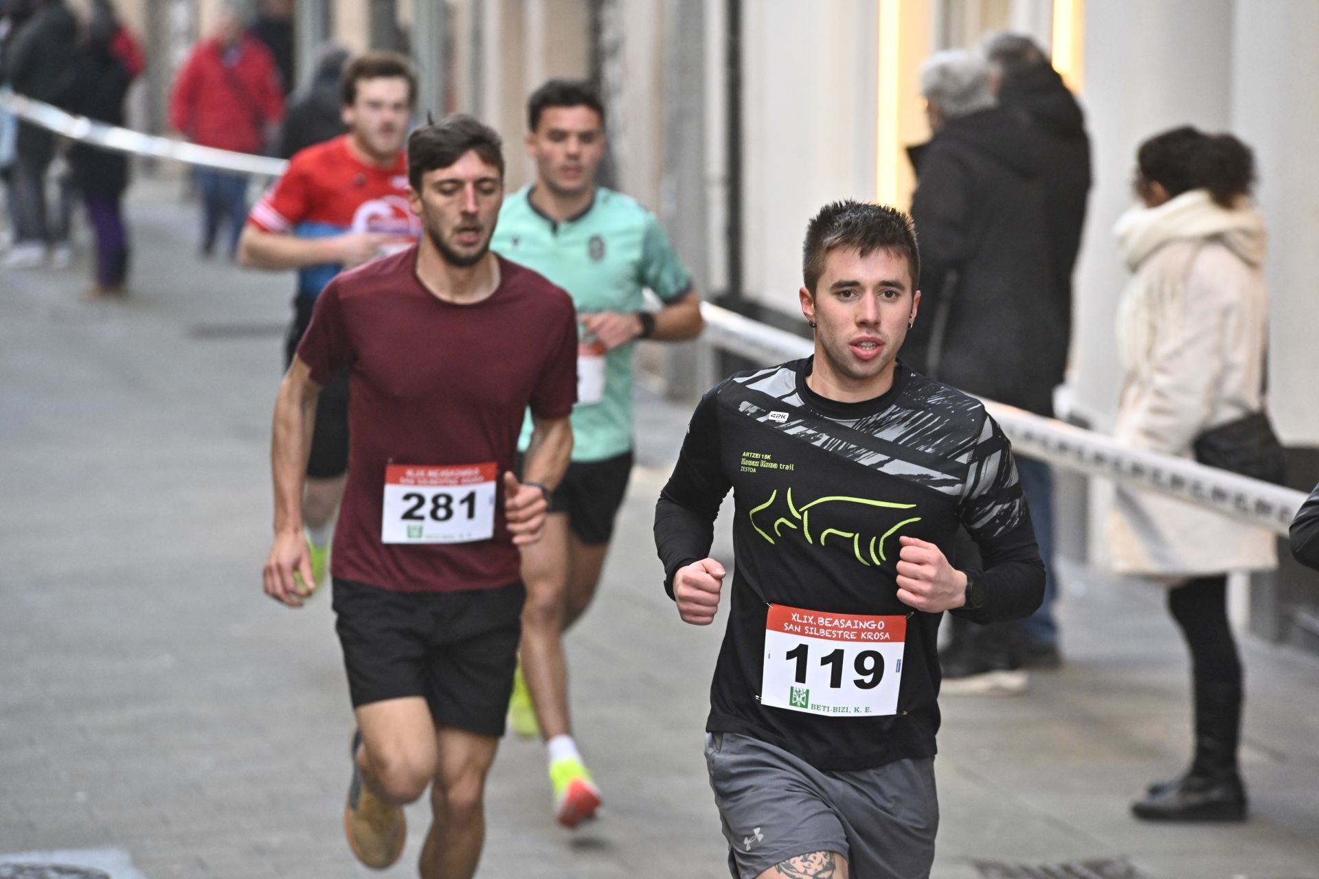 La San Silvestre de Beasain, en imágenes