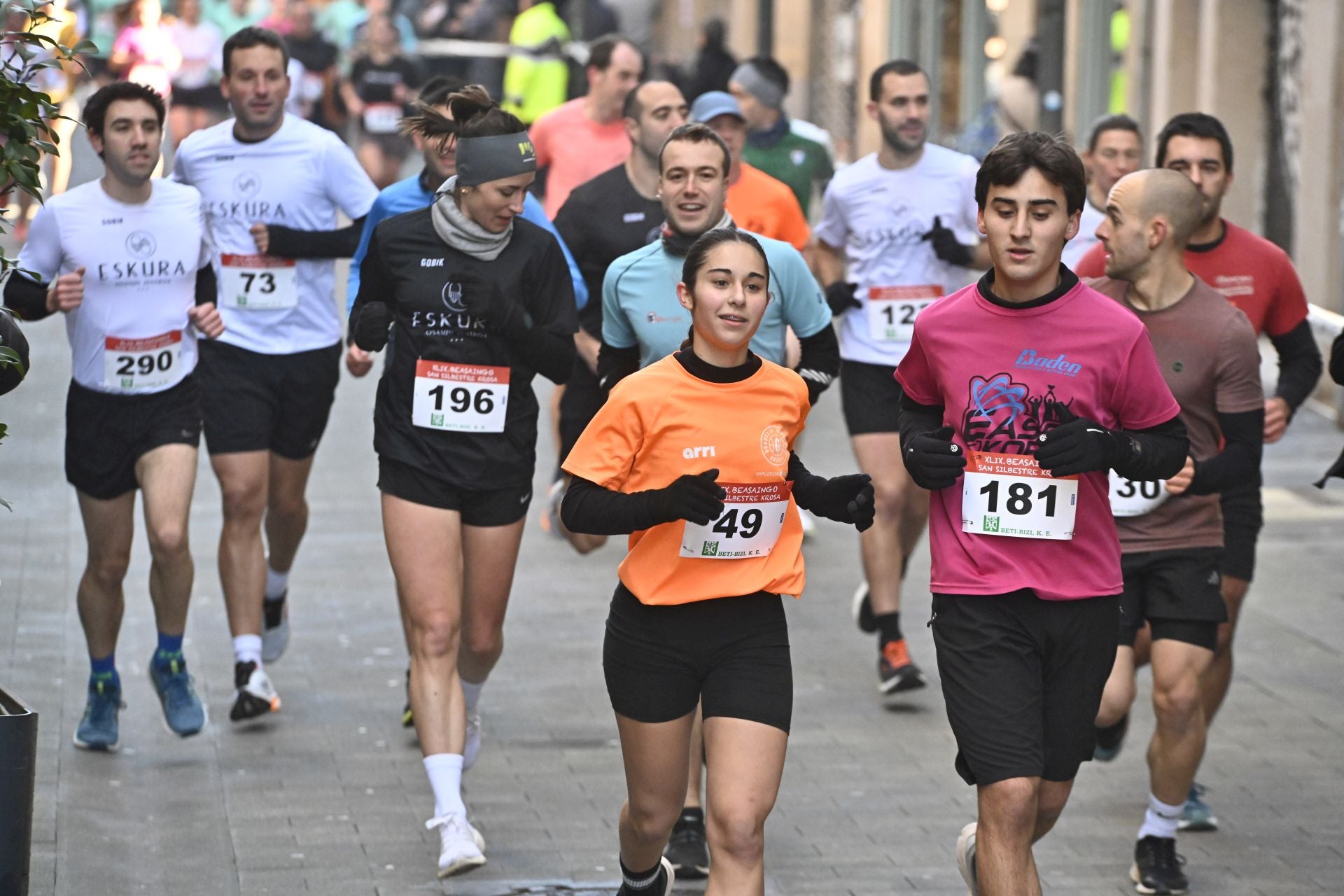 La San Silvestre de Beasain, en imágenes