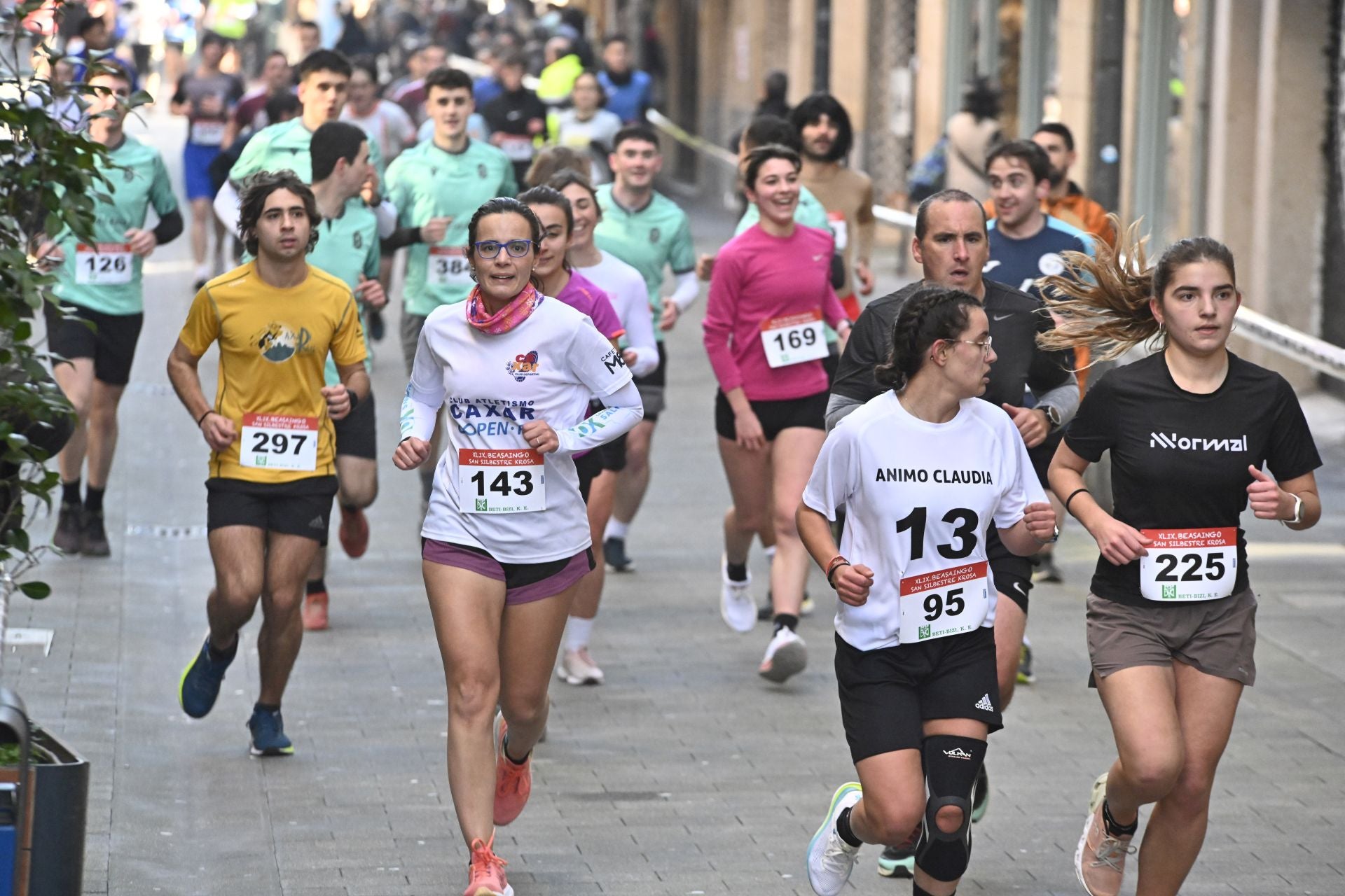 La San Silvestre de Beasain, en imágenes