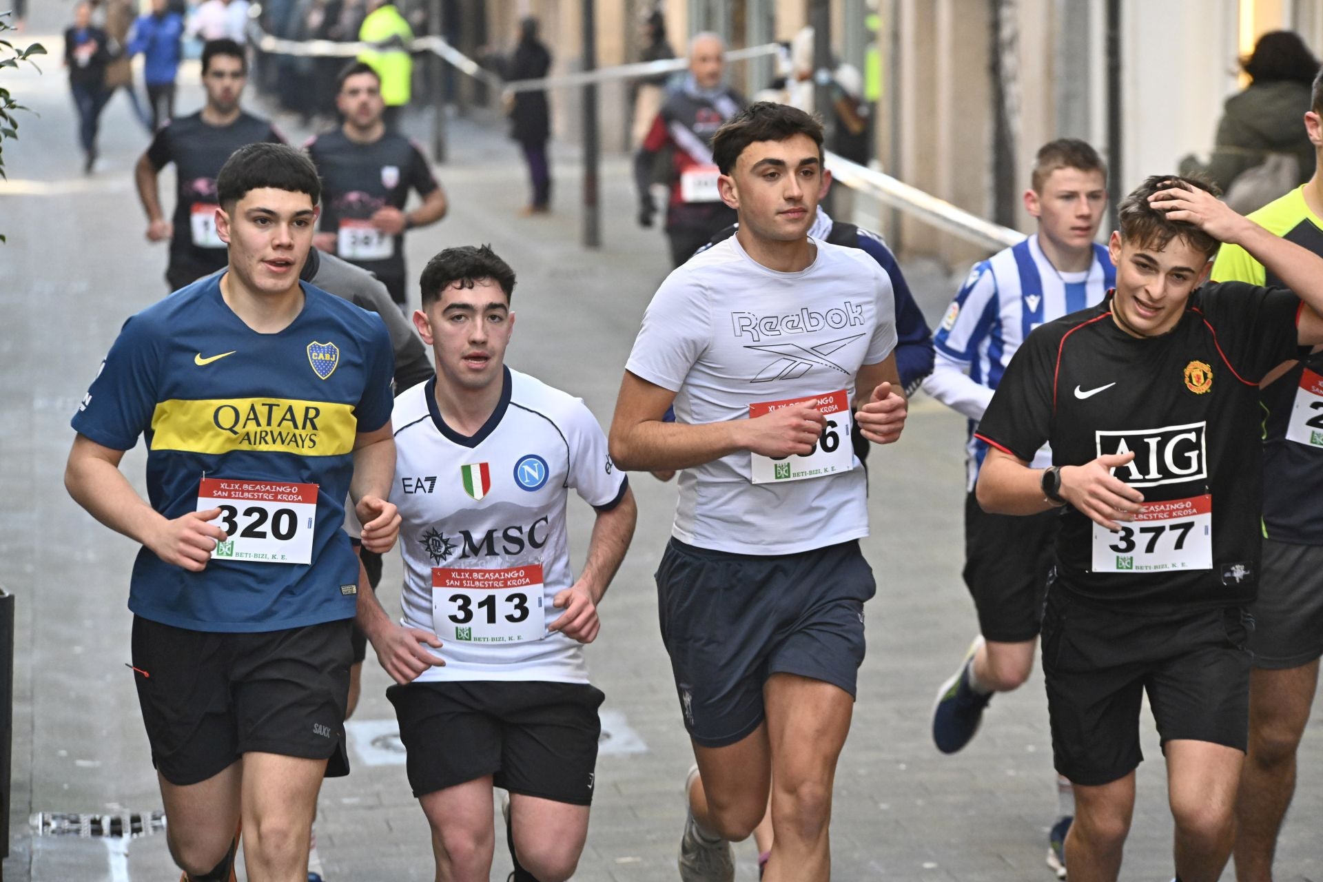 La San Silvestre de Beasain, en imágenes