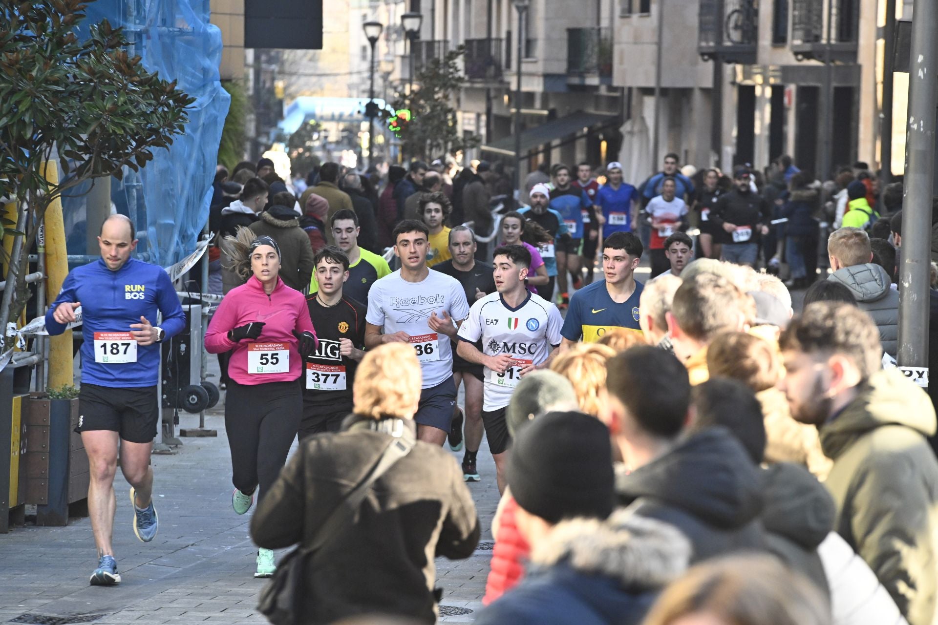 La San Silvestre de Beasain, en imágenes