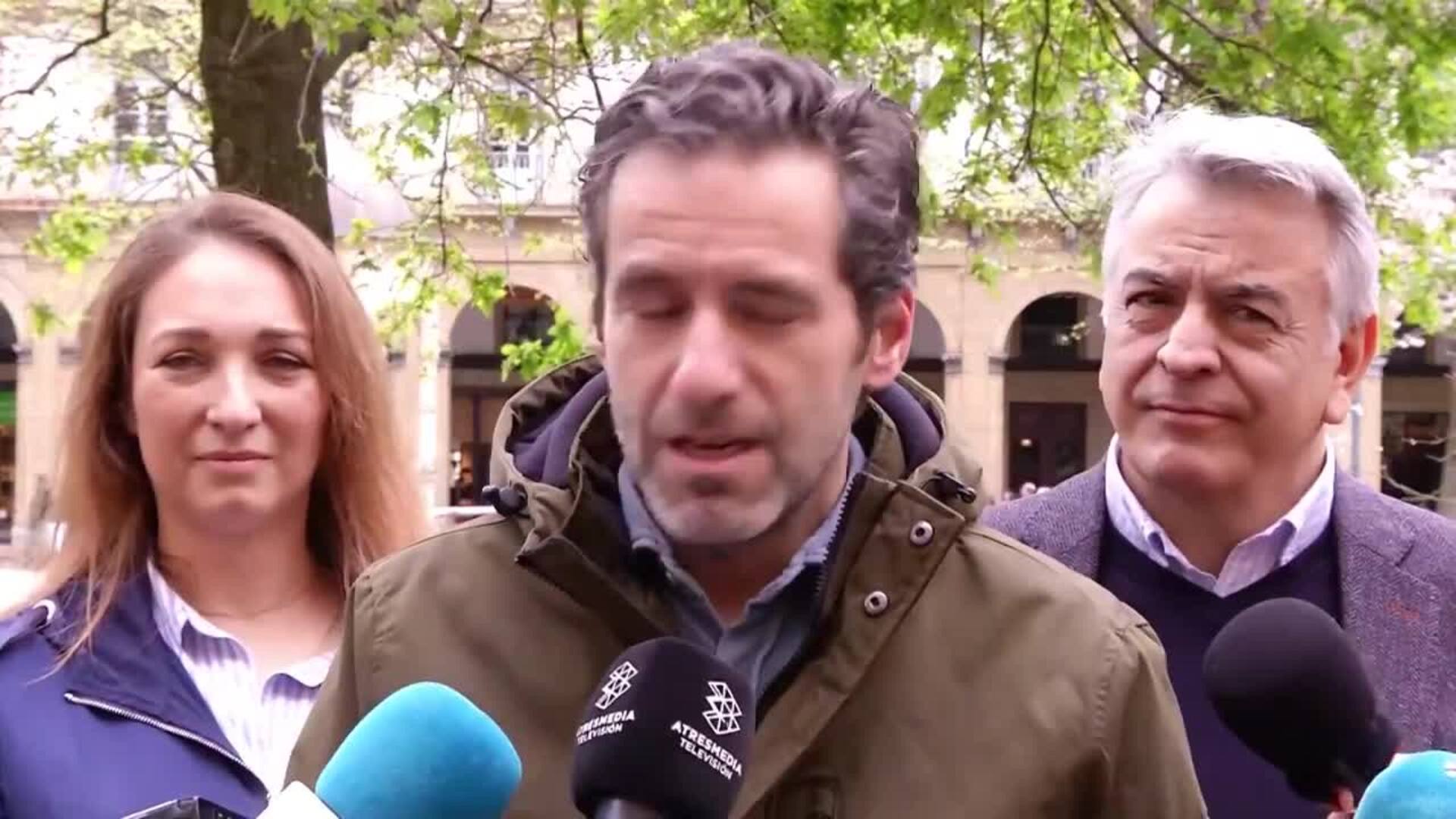 Sémper (PP) advierte al PSOE que se sabrá "quién metió la mano en la caja para enriquecerse"