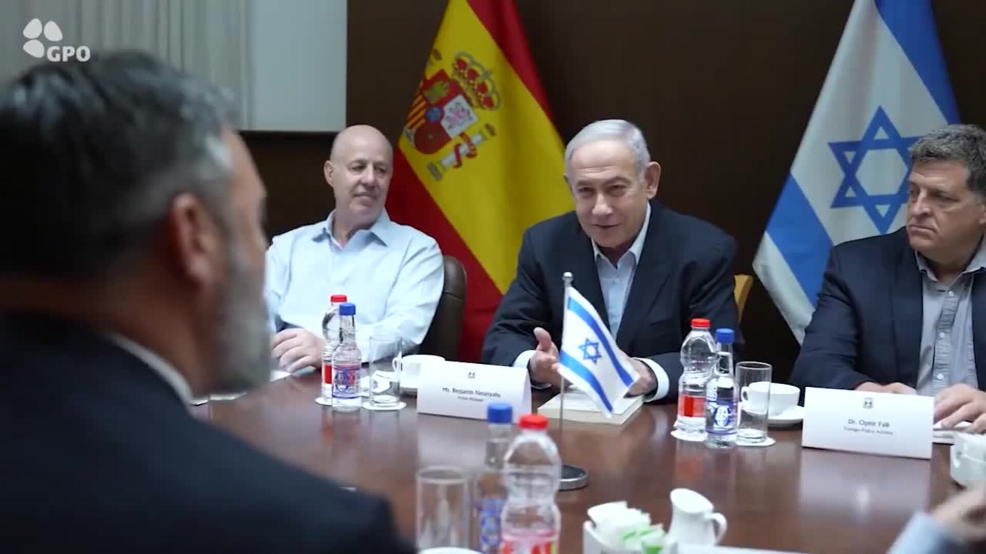 Abascal se reúne con Netanyahu para elogiar la 