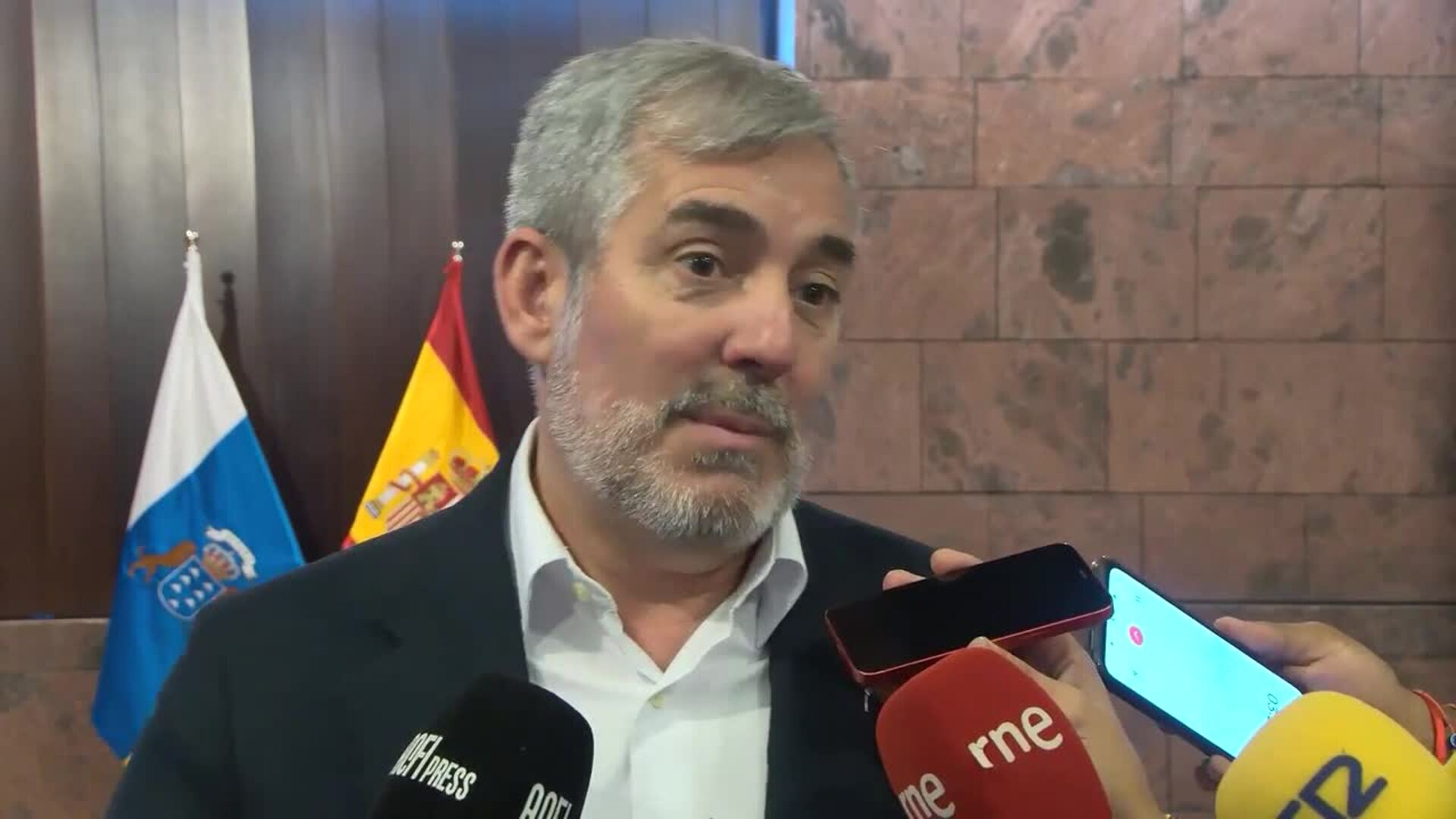 Clavijo acusa al Gobierno de España de "priorizar" La Moncloa a un acuerdo sobre migración